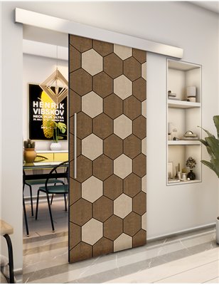 Holzschiebetür Eco-Line - Holz-Mix Model 2018