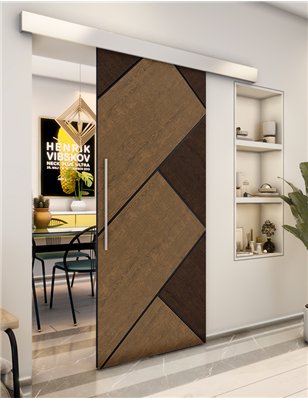 Holzschiebetür Eco-Line - Holz-Mix Model 2026