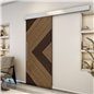 Holzschiebetür Eco-Line - Holz-Mix Model 2038 Holzschiebetür Eco-Line - Holz-Mix Model 2038