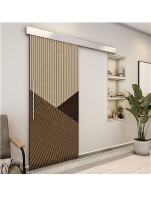 Holzschiebetür Eco-Line - Holz-Mix  Model 2044