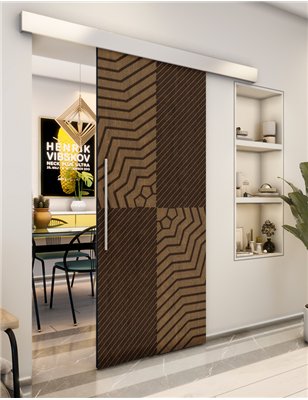 Holzschiebetür Eco-Line - Holz-Mix Model 2050