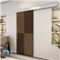 Holzschiebetür Eco-Line - Holz-Mix Model 2050 Holzschiebetür Eco-Line - Holz-Mix Model 2050