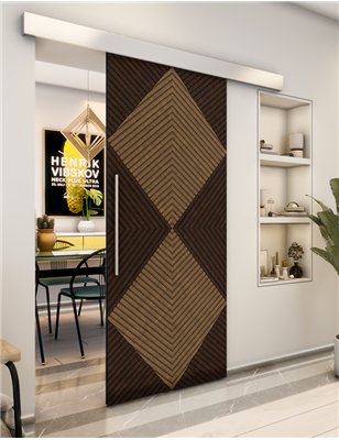 Holzschiebetür Eco-Line - Holz-Mix Model 2054
