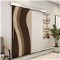 Holzschiebetür Eco-Line - Holz-Mix Model 2064 Holzschiebetür Eco-Line - Holz-Mix Model 2064