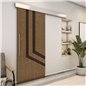 Holzschiebetür Eco-Line - Holz-Mix Model 2073 Holzschiebetür Eco-Line - Holz-Mix Model 2073