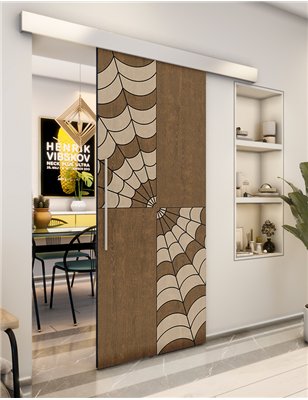 Holzschiebetür Eco-Line - Holz-Mix Model 2076