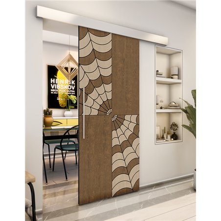 Holzschiebetür Eco-Line - Holz-Mix Model 2076
