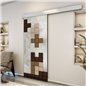 Holzschiebetür Eco-Line - Holz-Mix Model 2081 Holzschiebetür Eco-Line - Holz-Mix Model 2081