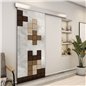 Holzschiebetür Eco-Line - Holz-Mix Model 2081 Holzschiebetür Eco-Line - Holz-Mix Model 2081