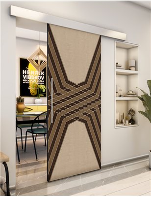 Holzschiebetür Eco-Line - Holz-Mix Model 2084