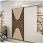 Holzschiebetür Eco-Line - Holz-Mix Model 2084 Holzschiebetür Eco-Line - Holz-Mix Model 2084