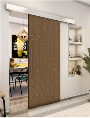 Holzschiebetür Eco-Line - Holz-Mix Model 2087