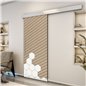Holzschiebetür Eco-Line - Eiche und Weiss Model 2016 Holzschiebetür Eco-Line - Eiche und Weiss Model 2016