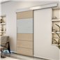 Holzschiebetür Eco-Line - Eiche und Weiss Model 2020 Holzschiebetür Eco-Line - Eiche und Weiss Model 2020