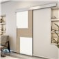 Holzschiebetür Eco-Line - Eiche und Weiss Model 2027 Holzschiebetür Eco-Line - Eiche und Weiss Model 2027