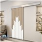 Holzschiebetür Eco-Line - Eiche und Weiss Model 2039 Holzschiebetür Eco-Line - Eiche und Weiss Model 2039