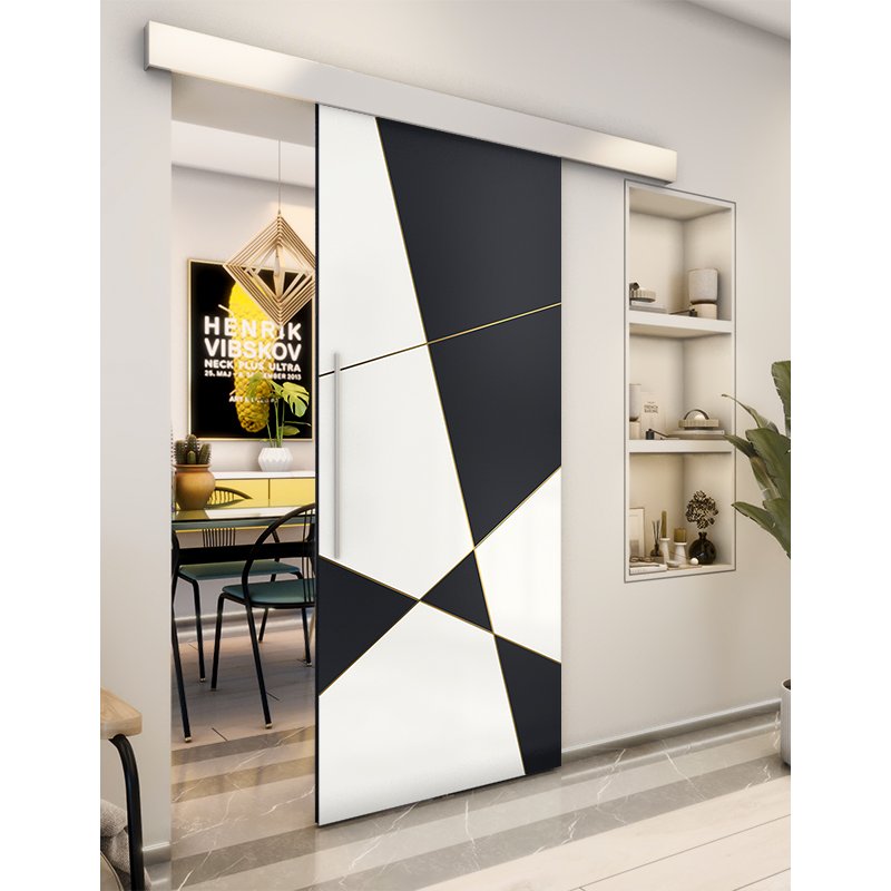 Holzschiebetür Eco-Line - Hell - Dunkel-Mix Model 2011 Holzschiebetür Eco-Line - Hell - Dunkel-Mix Model 2011