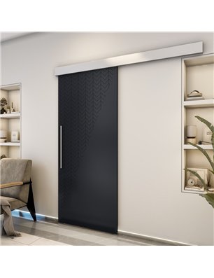 Holzschiebetür Eco-Line - Schwarz  Model 2078
