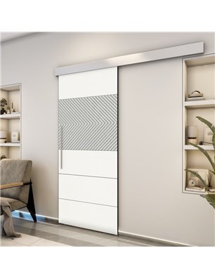 Holzschiebetür Eco-Line - Weiss  Model 2020