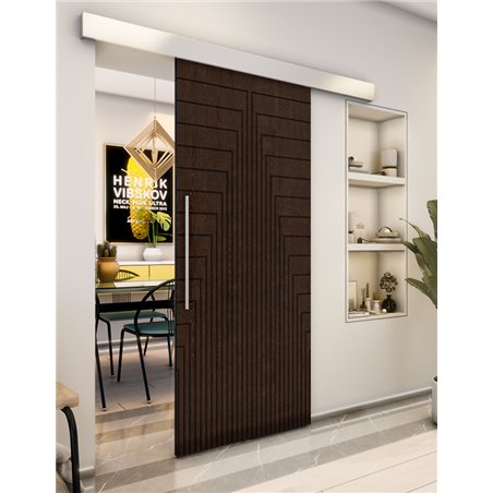 Holzschiebetür Eco-Line - Wenge Model 2052