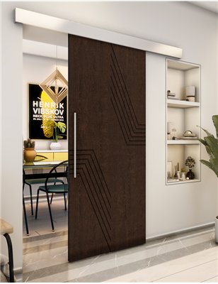 Holzschiebetür Eco-Line - Wenge Model 2060