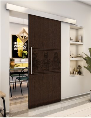 Holzschiebetür Eco-Line - Wenge Model 2063