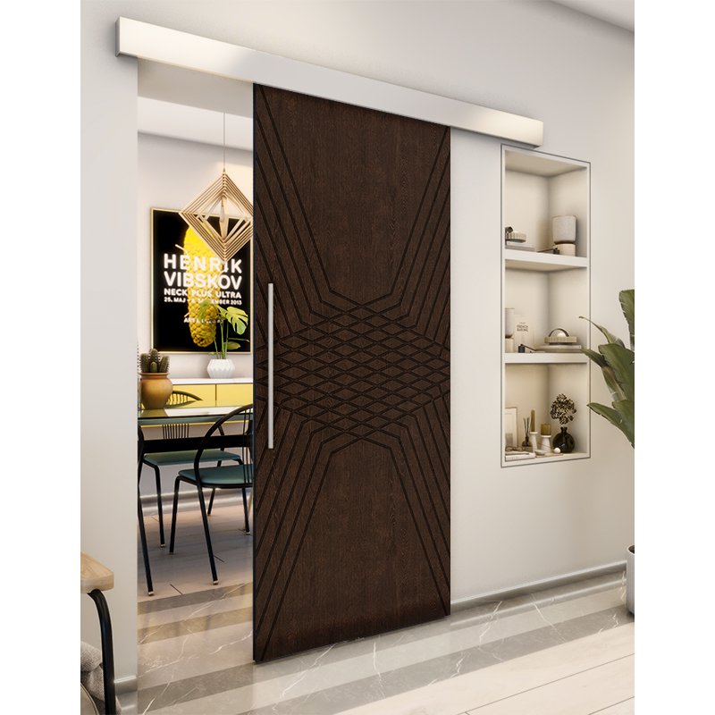 Holzschiebetür Eco-Line - Wenge Model 2084 Holzschiebetür Eco-Line - Wenge Model 2084