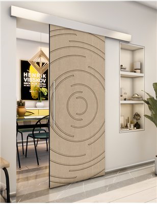 Holzschiebetür Eco-Line - Eiche Model 2046