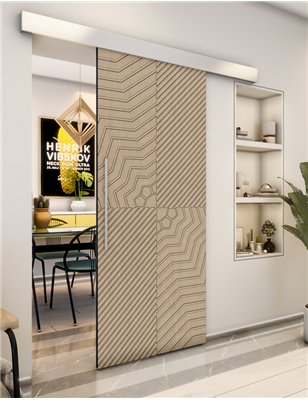 Holzschiebetür Eco-Line - Eiche Model 2050