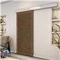 Holzschiebetür Eco-Line - Nussbaum Model 2015 Holzschiebetür Eco-Line - Nussbaum Model 2015