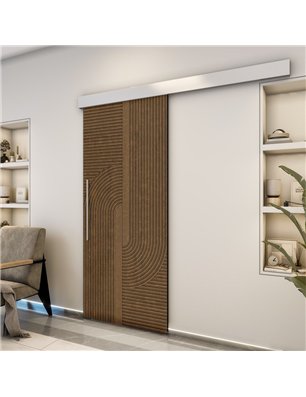 Holzschiebetür Eco-Line - Nussbaum  Model 2040