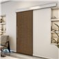 Holzschiebetür Eco-Line - Nussbaum Model 2058 Holzschiebetür Eco-Line - Nussbaum Model 2058
