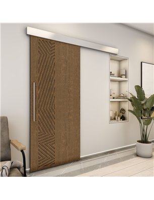 Holzschiebetür Eco-Line - Nussbaum  Model 2070