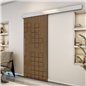 Holzschiebetür Eco-Line - Nussbaum Model 2081 Holzschiebetür Eco-Line - Nussbaum Model 2081
