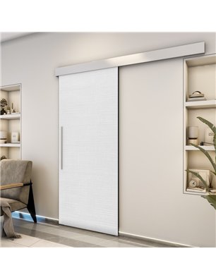Holzschiebetür Eco-Line - Weiss 3D  Model 2019