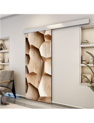 Holzschiebetür Eco-Line - Holzkunst  Model 2002