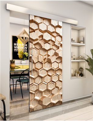 Holzschiebetür Eco-Line - Holzkunst  Model 2006