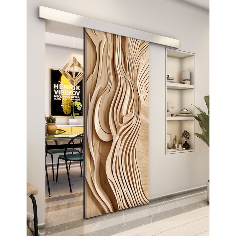 Holzschiebetür Eco-Line - Holzkunst Model 2018 Holzschiebetür Eco-Line - Holzkunst Model 2018