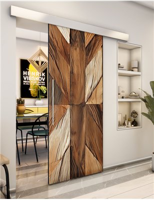 Holzschiebetür Eco-Line - Holzkunst Model 2048