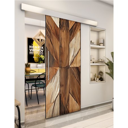 Holzschiebetür Eco-Line - Holzkunst Model 2048