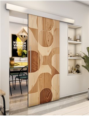 Holzschiebetür Eco-Line - Holzkunst Model 2051