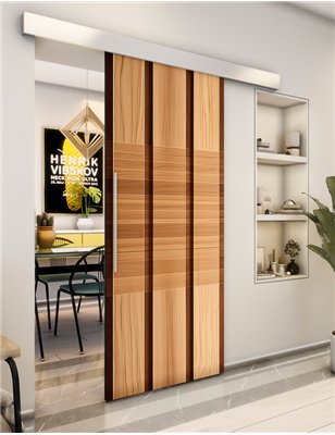 Holzschiebetür Eco-Line - Holzkunst Model 2053