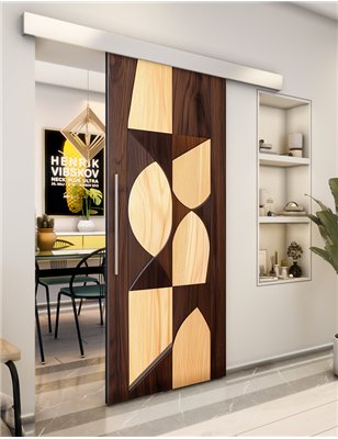 Holzschiebetür Eco-Line - Holzkunst Model 2057