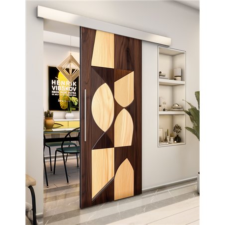 Holzschiebetür Eco-Line - Holzkunst Model 2057