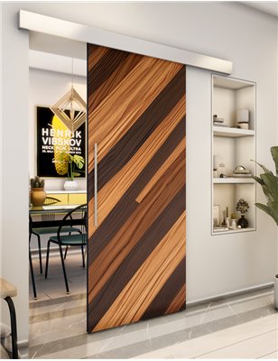 Holzschiebetür Eco-Line - Holzkunst Model 2058