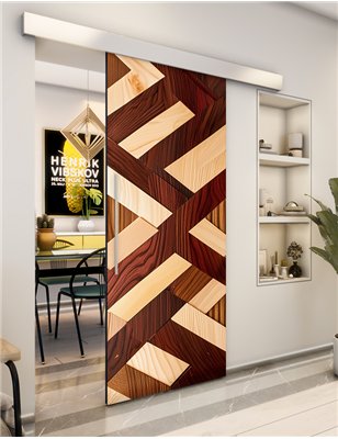Holzschiebetür Eco-Line - Holzkunst Model 2068