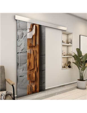 Holzschiebetür Eco-Line - Holzkunst  Model 2076