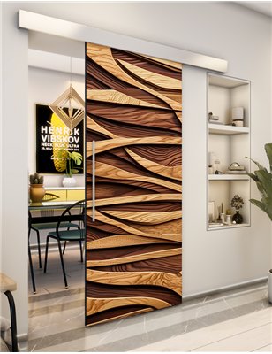 Holzschiebetür Eco-Line - Holzkunst Model 2082