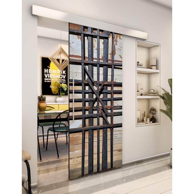 Holzschiebetür Eco-Line - Industrie Model 2018 Holzschiebetür Eco-Line - Industrie Model 2018