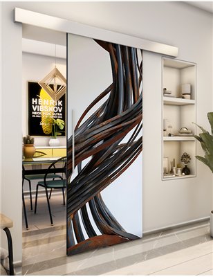 Holzschiebetür Eco-Line - Industrie Model 2031